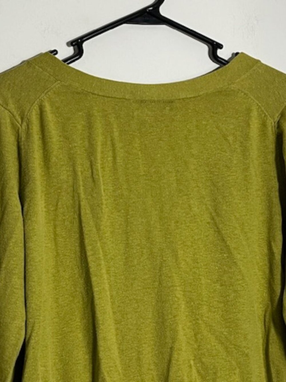 Lane Bryant Olive Green Cardigan Sweater Size 16 - Picture 8 of 12